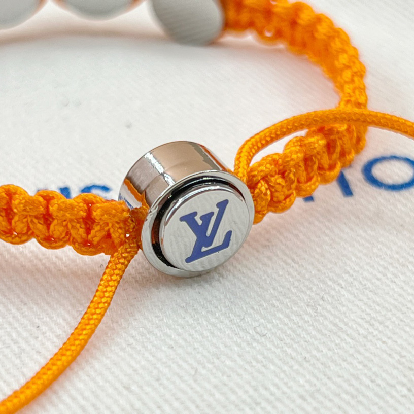 Louis Vuitton Monogram Colors Braided Bracelet   M1087A - DesignerGu