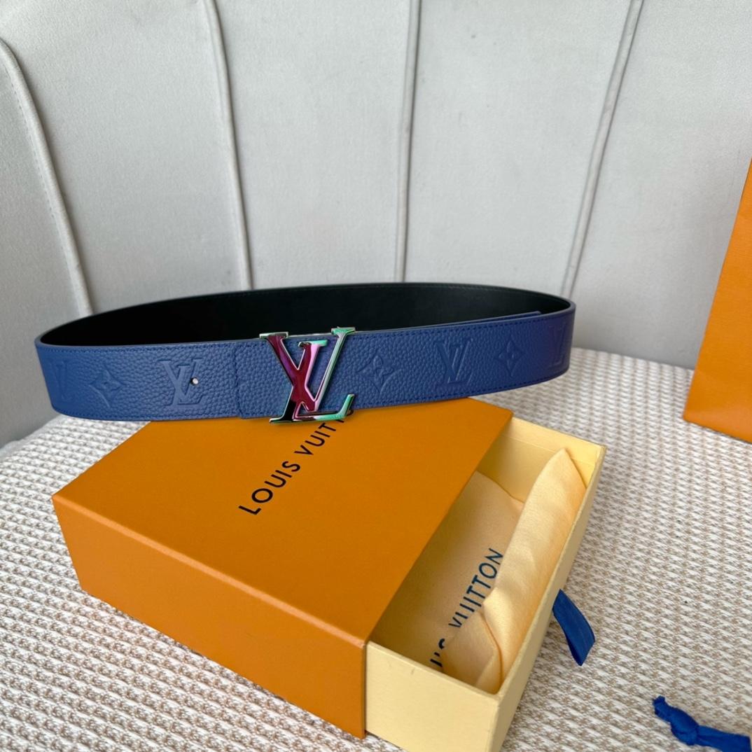 Louis Vuitton LV Initials 40mm Reversible Belt   M8260U - DesignerGu