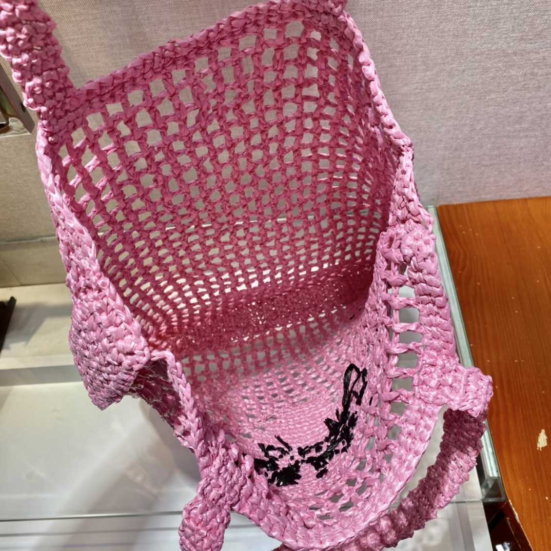 Prada Crochet Tote Bag - DesignerGu