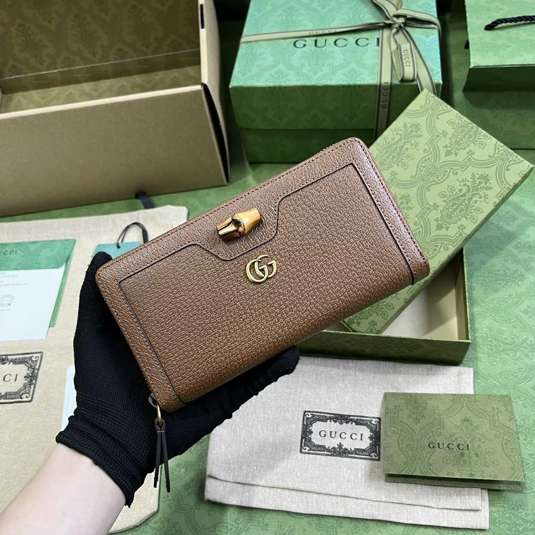 Gucci Diana Continental Wallet - DesignerGu