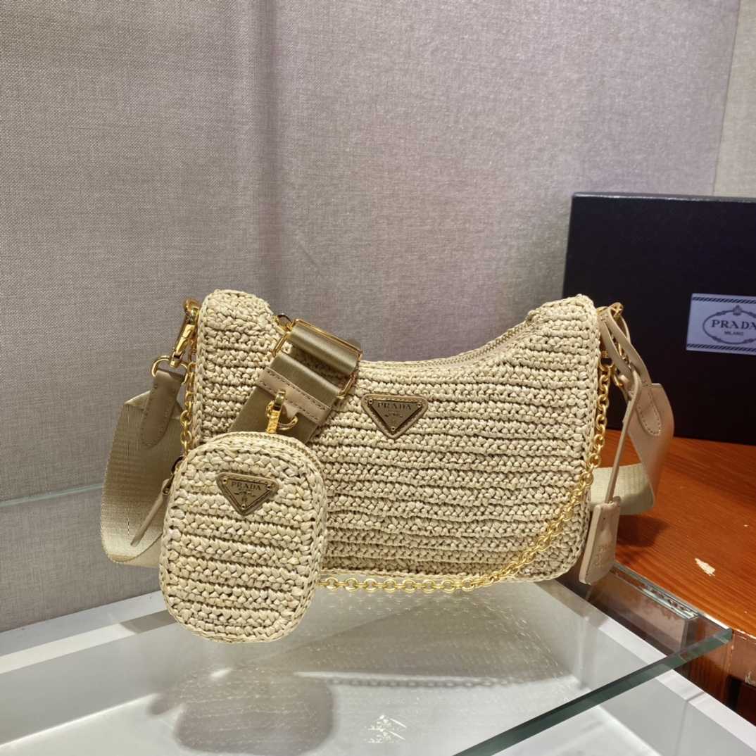 Prada Raffia Bag - DesignerGu