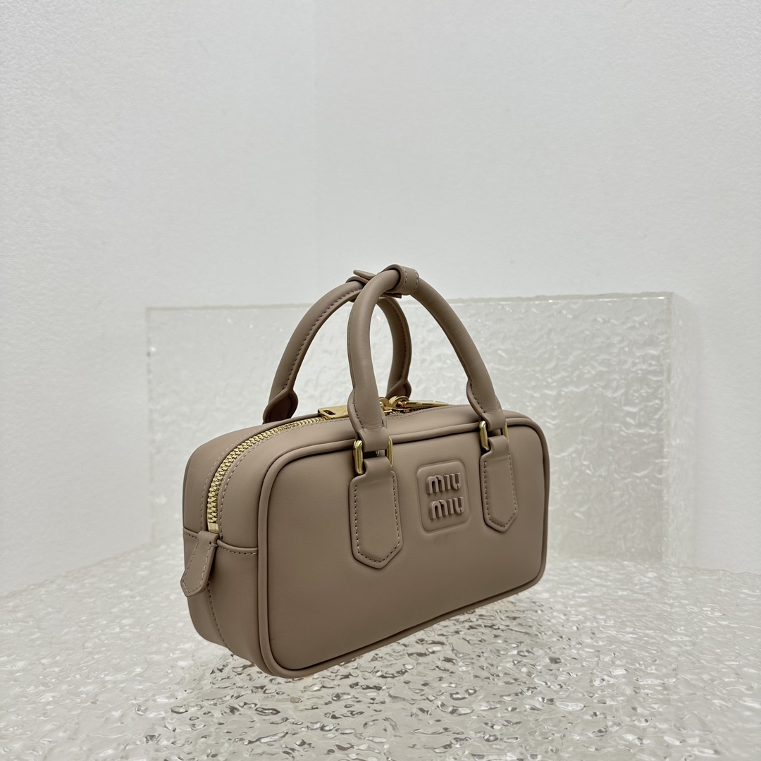 Miu Miu Arcadie Leather Bag - DesignerGu