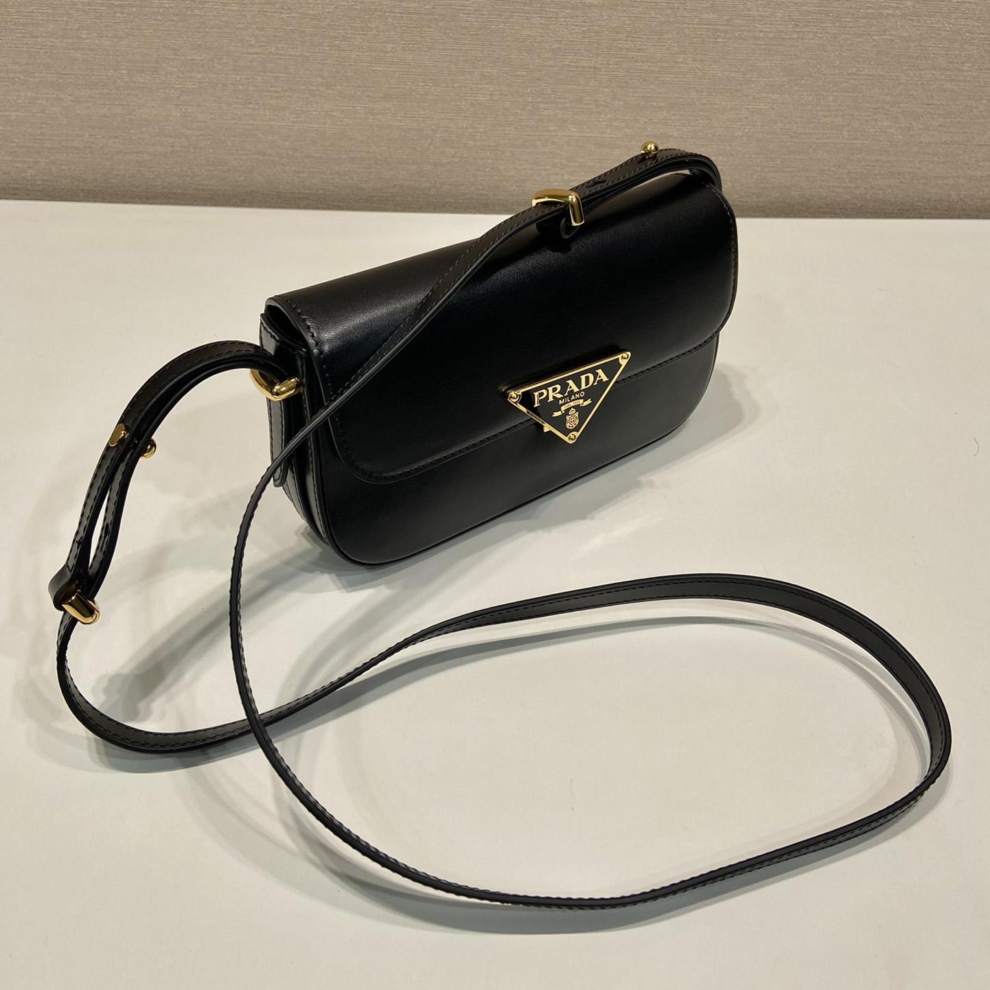 Prada Leather Shoulder Bag - DesignerGu