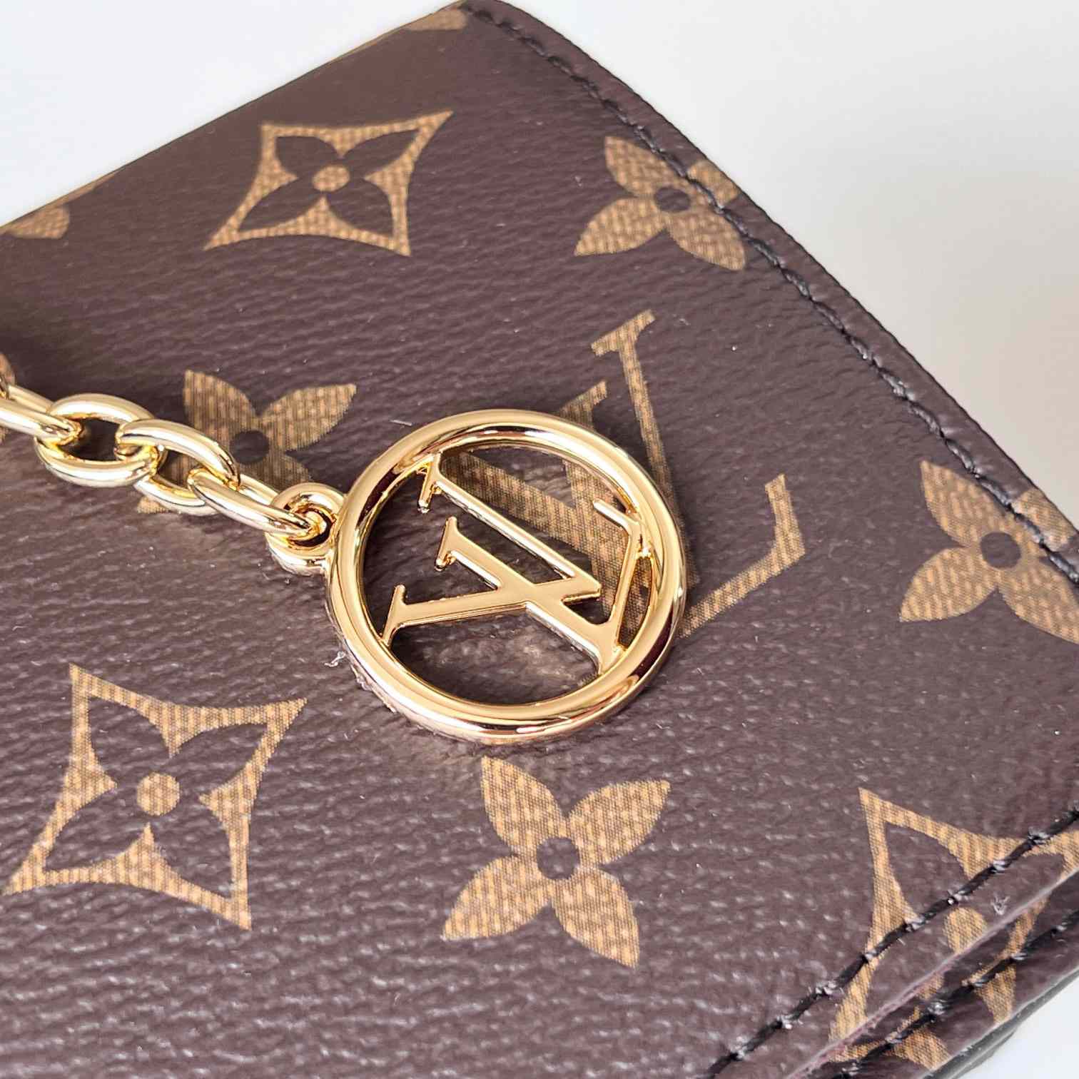 Louis Vuitton Wallet On Chain Lily (20.7 x 10.2 x 3.5cm)   M82509 - DesignerGu