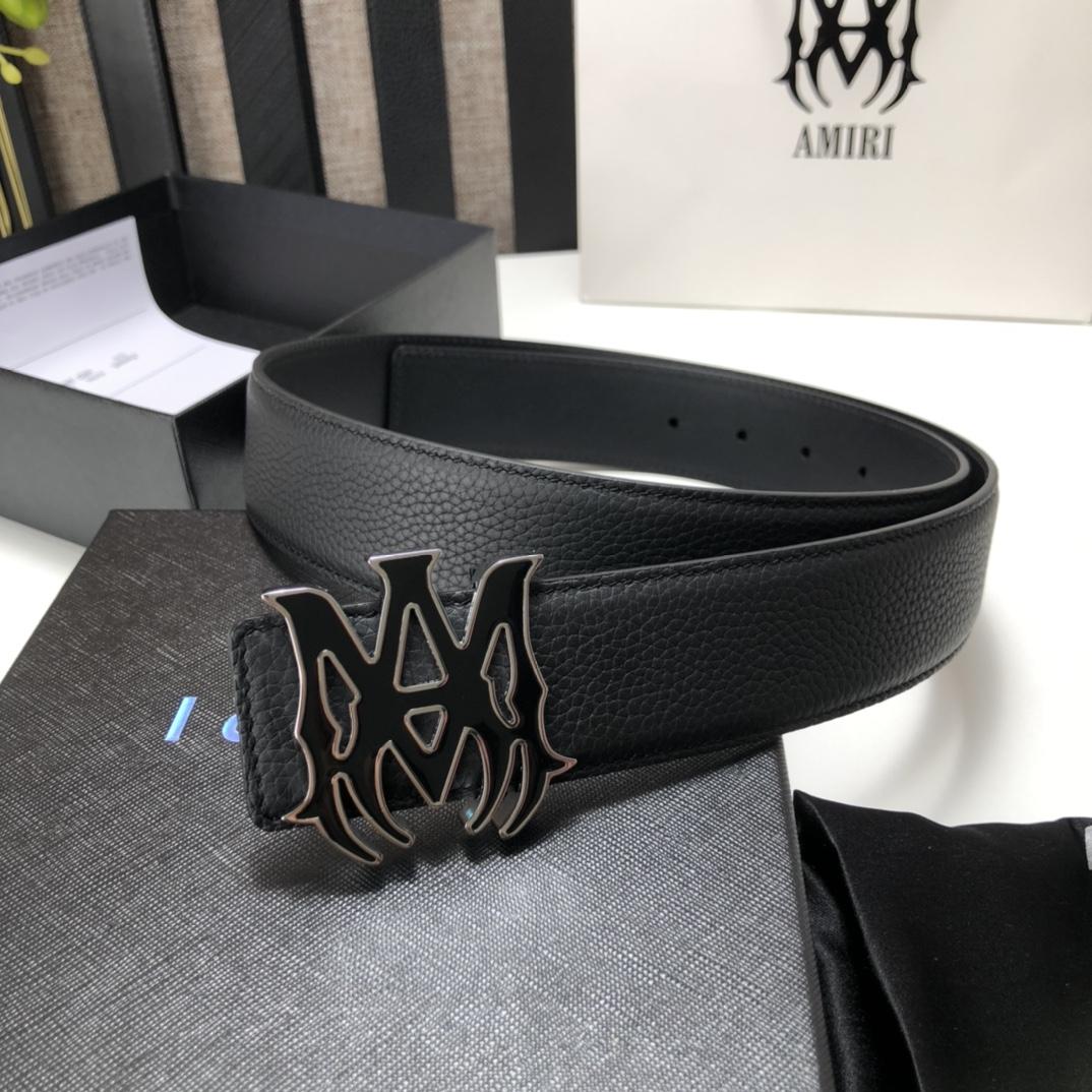 Amiri Ma Leather Belt - DesignerGu