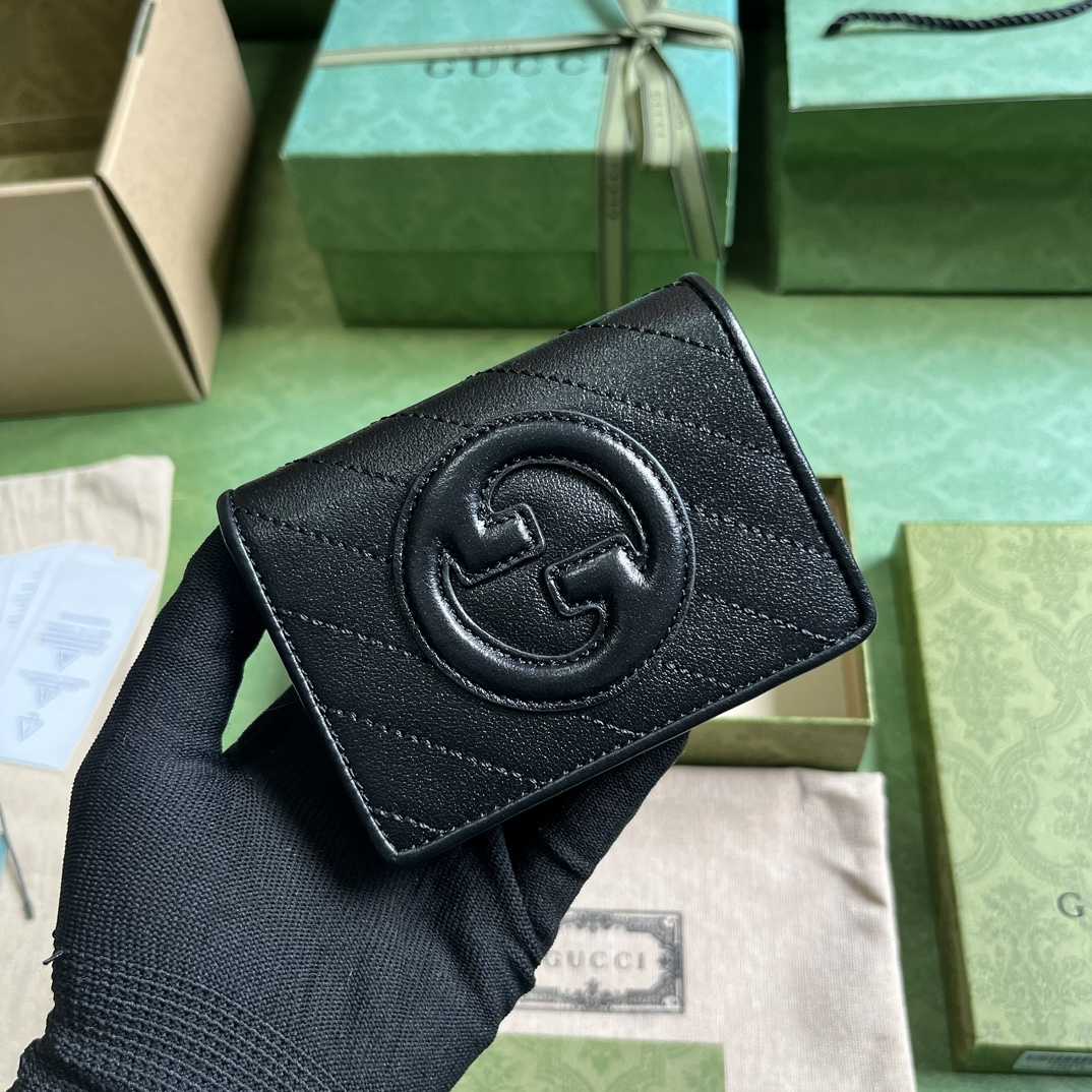 Gucci Blondie Card Case Wallet (8.5x 11x 3cm) - DesignerGu