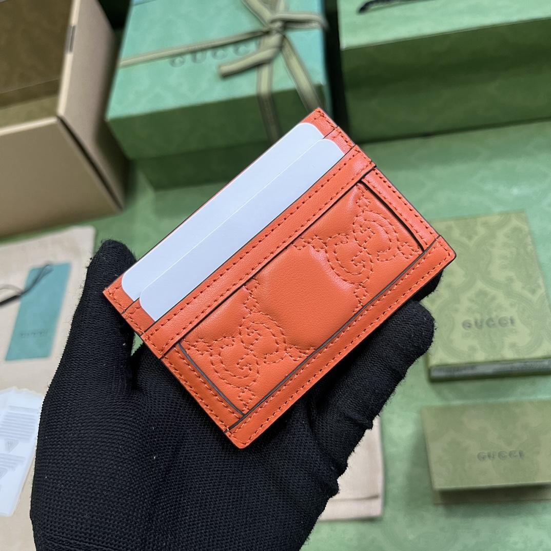 Gucci GG Matelasse Card Case - DesignerGu