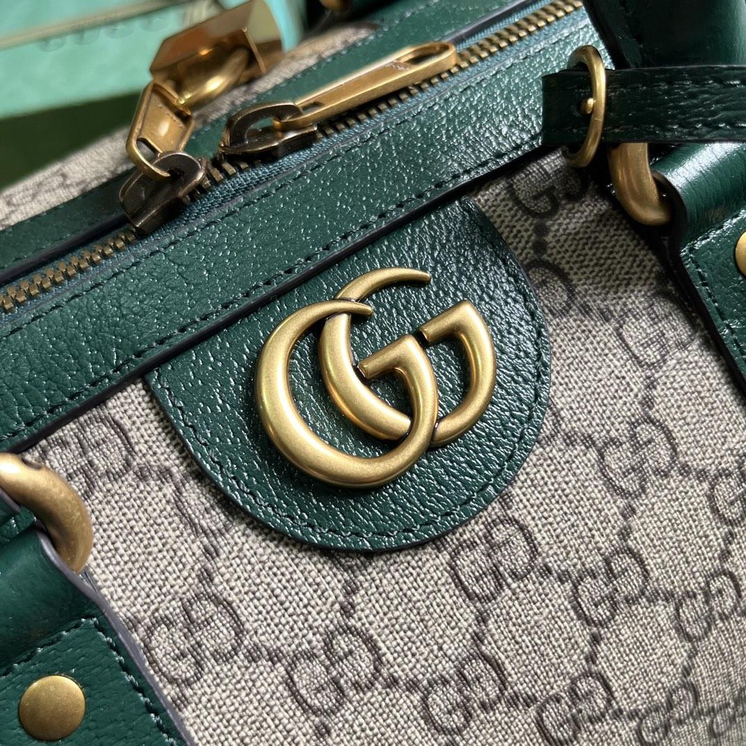 Gucci Mini GG Canvas Small Duffle Bag (44x 28.5x 24.5cm) - DesignerGu