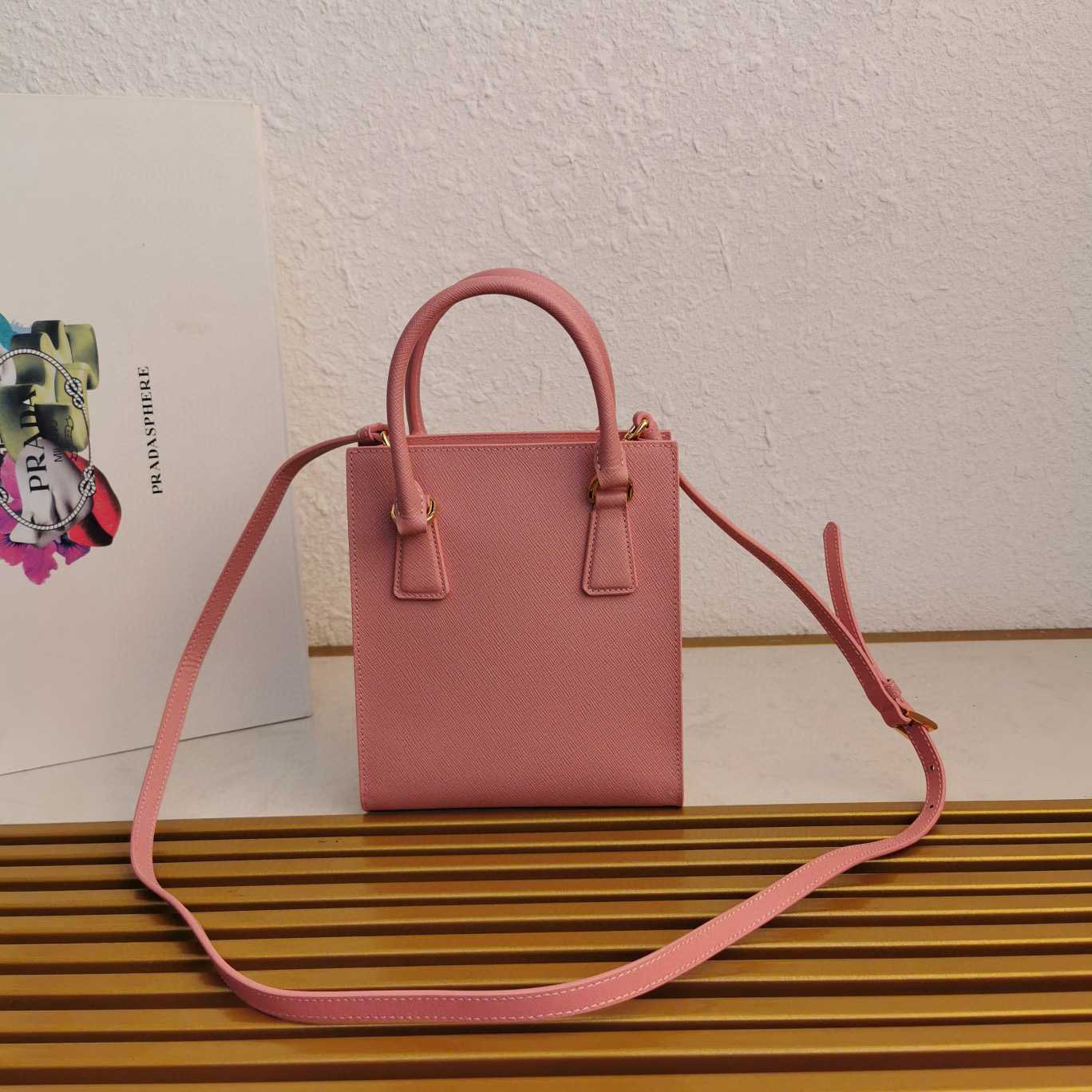 Prada Saffiano Leather Handbag - DesignerGu