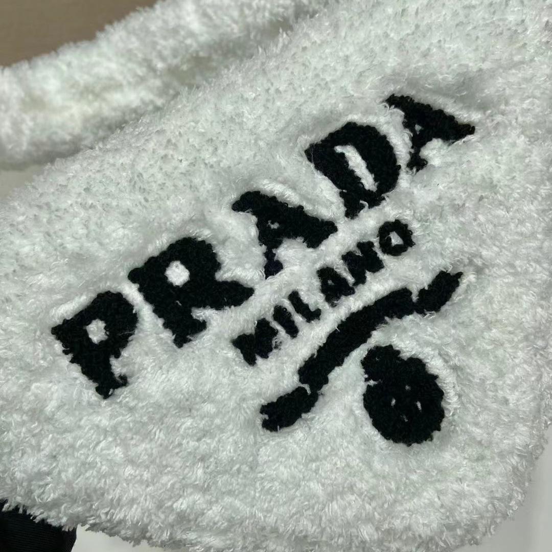 Prada Terrycloth Pouch - DesignerGu