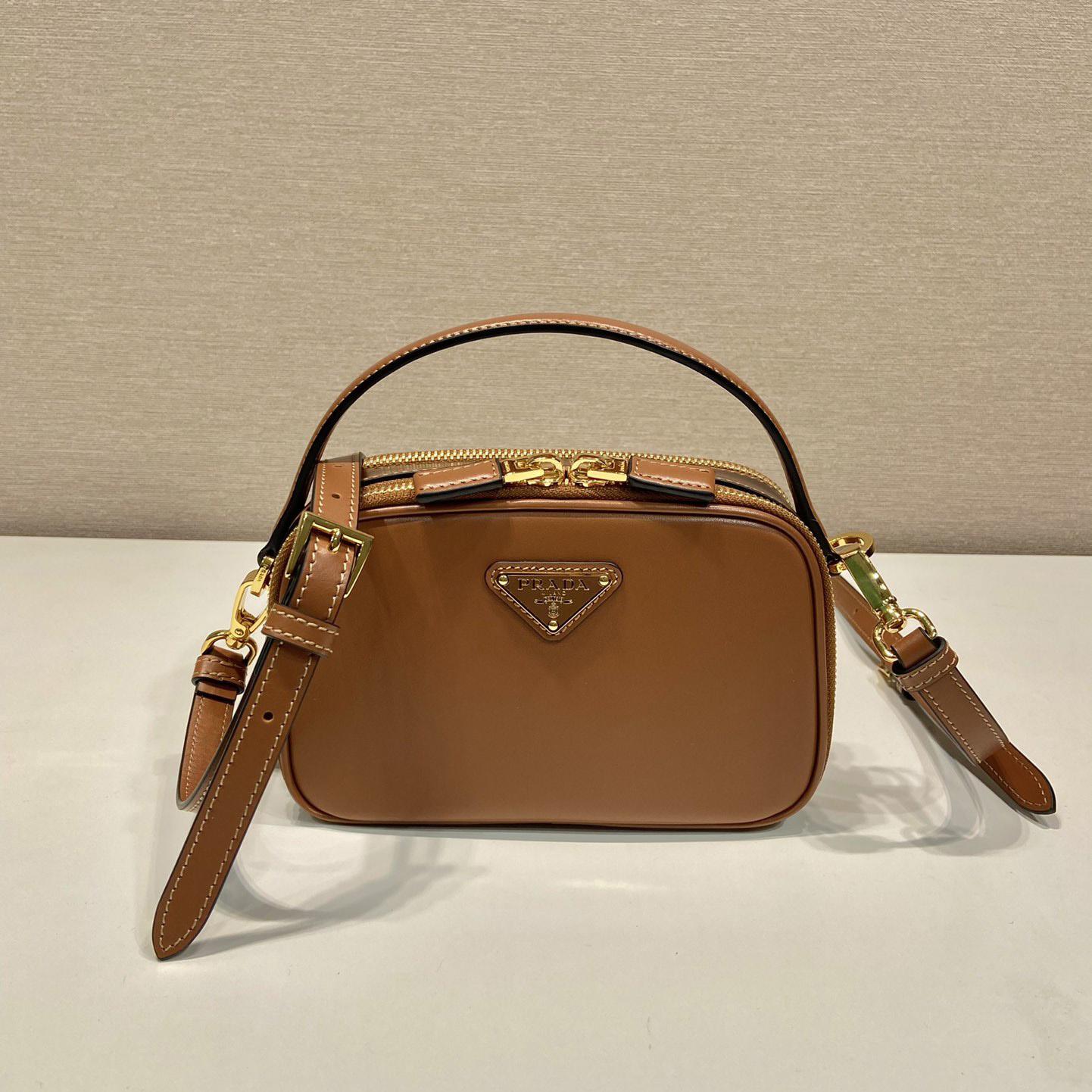 Prada Odette Leather Mini-bag - DesignerGu