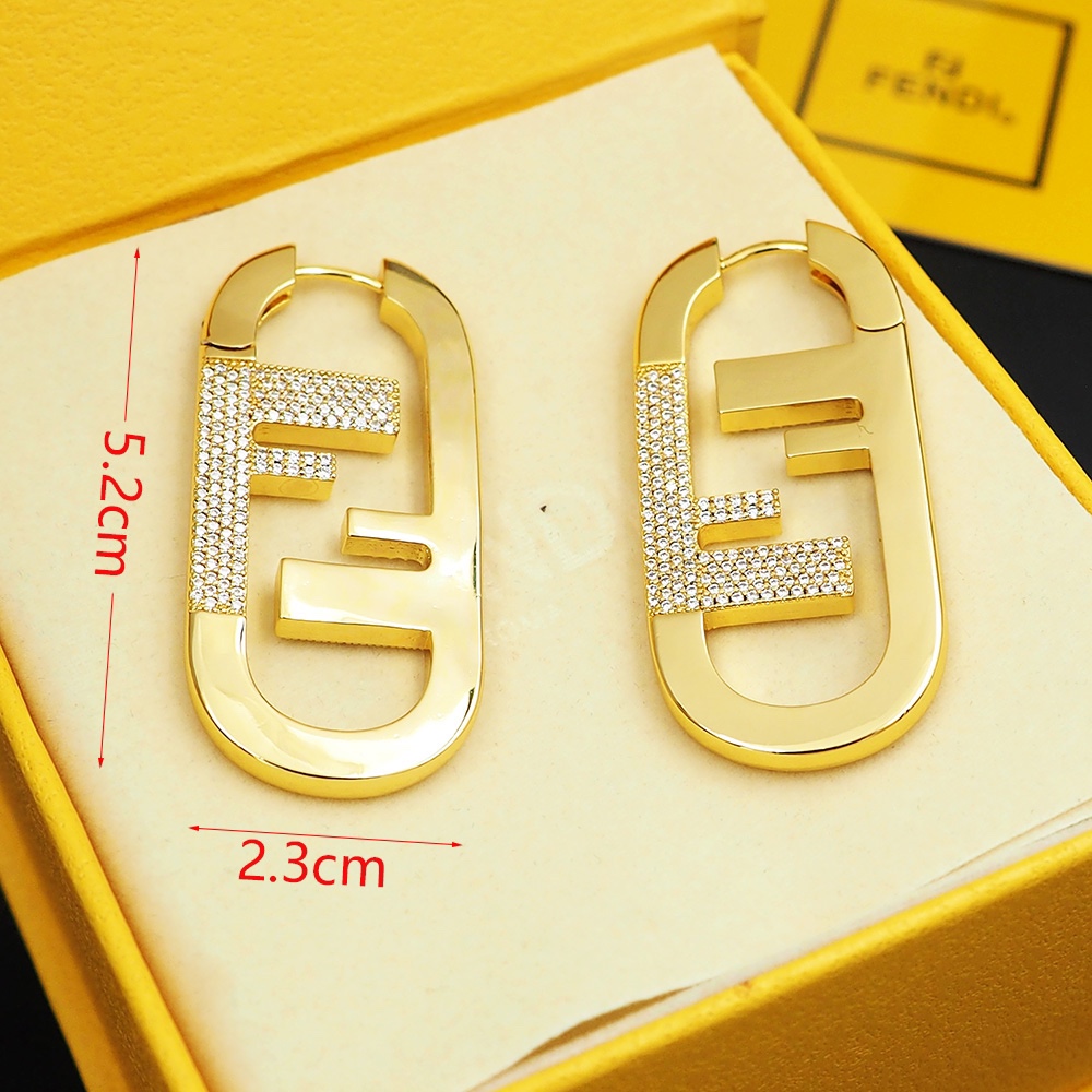 Fendi O’Lock Single Earring - DesignerGu