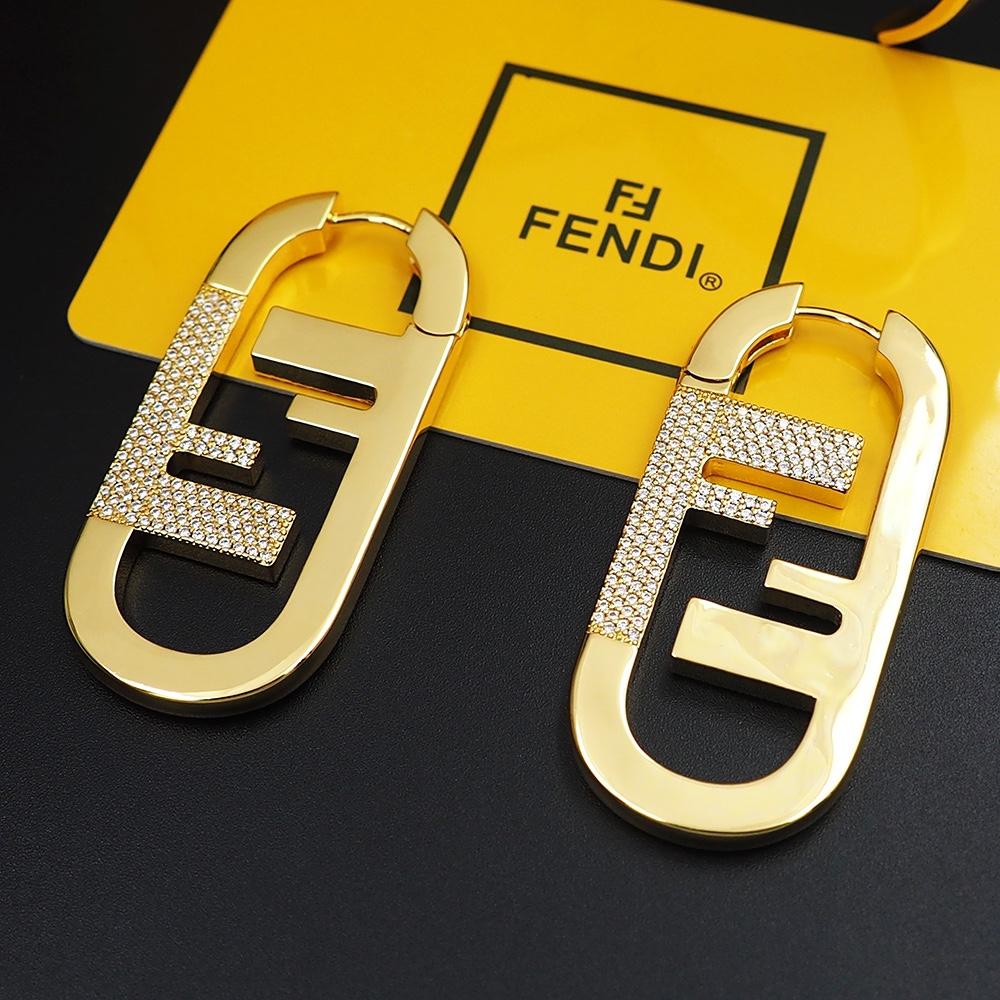 Fendi O’Lock Single Earring - DesignerGu