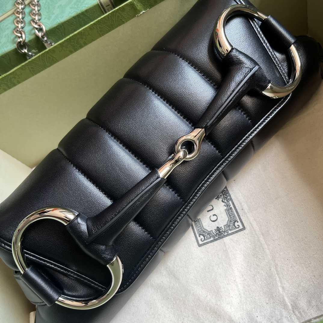 Gucci Horsebit Chain Medium Shoulder Bag (38x 15x 16cm) - DesignerGu