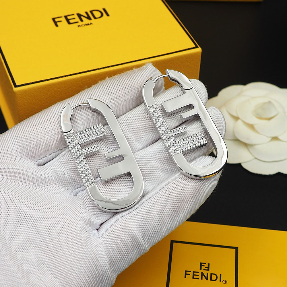 Fendi O’Lock Single Earring - DesignerGu