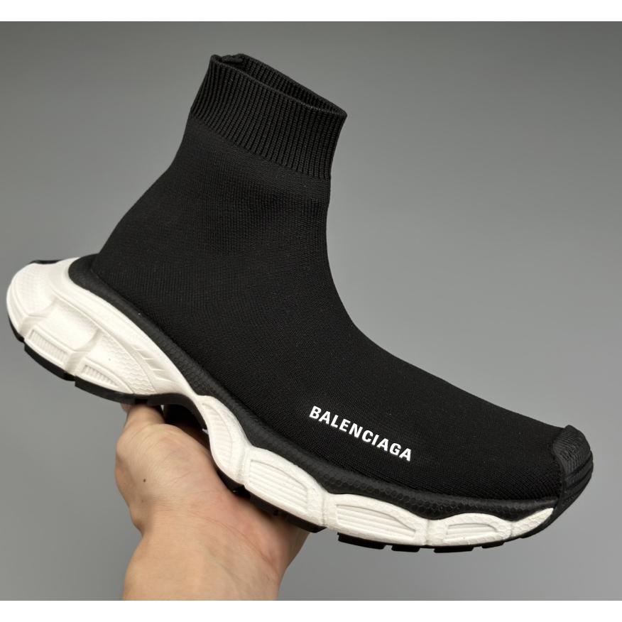 Balenciaga 3XL Sock Recycled Knit Sneaker In Black  - DesignerGu