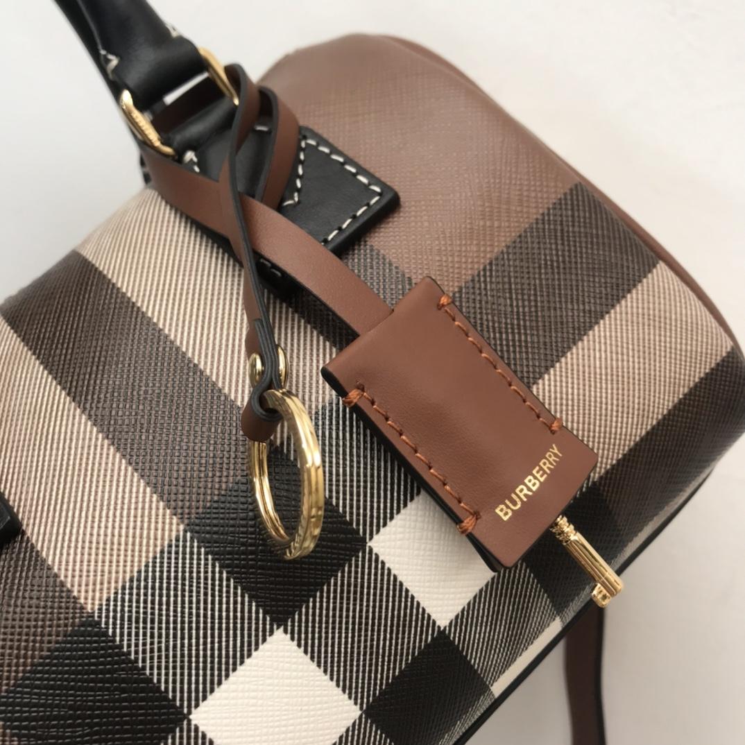 Burberry Check Mini Bowling Bag - DesignerGu