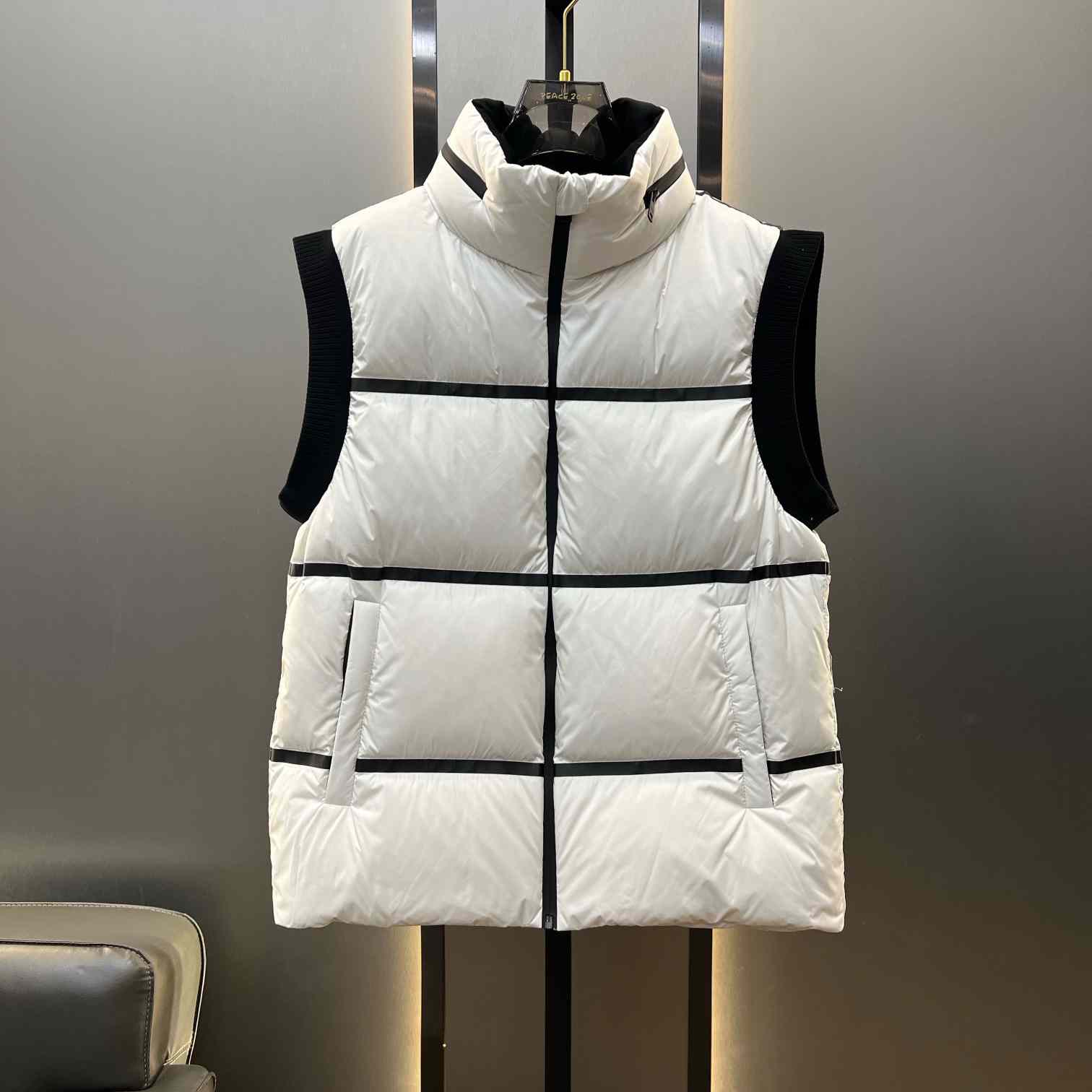 Prada Light Technical Fabric Down Vest - DesignerGu