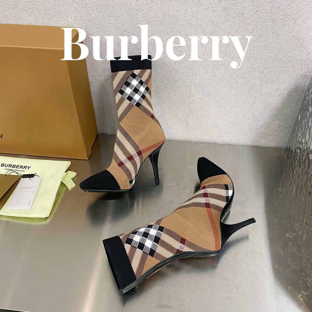 Burberry Women's Sock Ankle Boots - DesignerGu