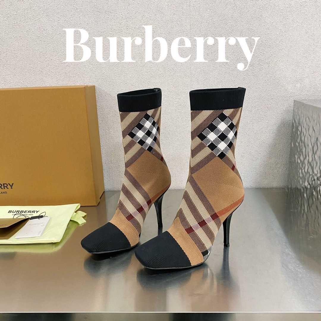 Burberry Women's Sock Ankle Boots - DesignerGu