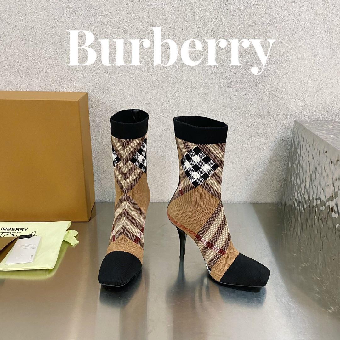 Burberry Women's Sock Ankle Boots - DesignerGu