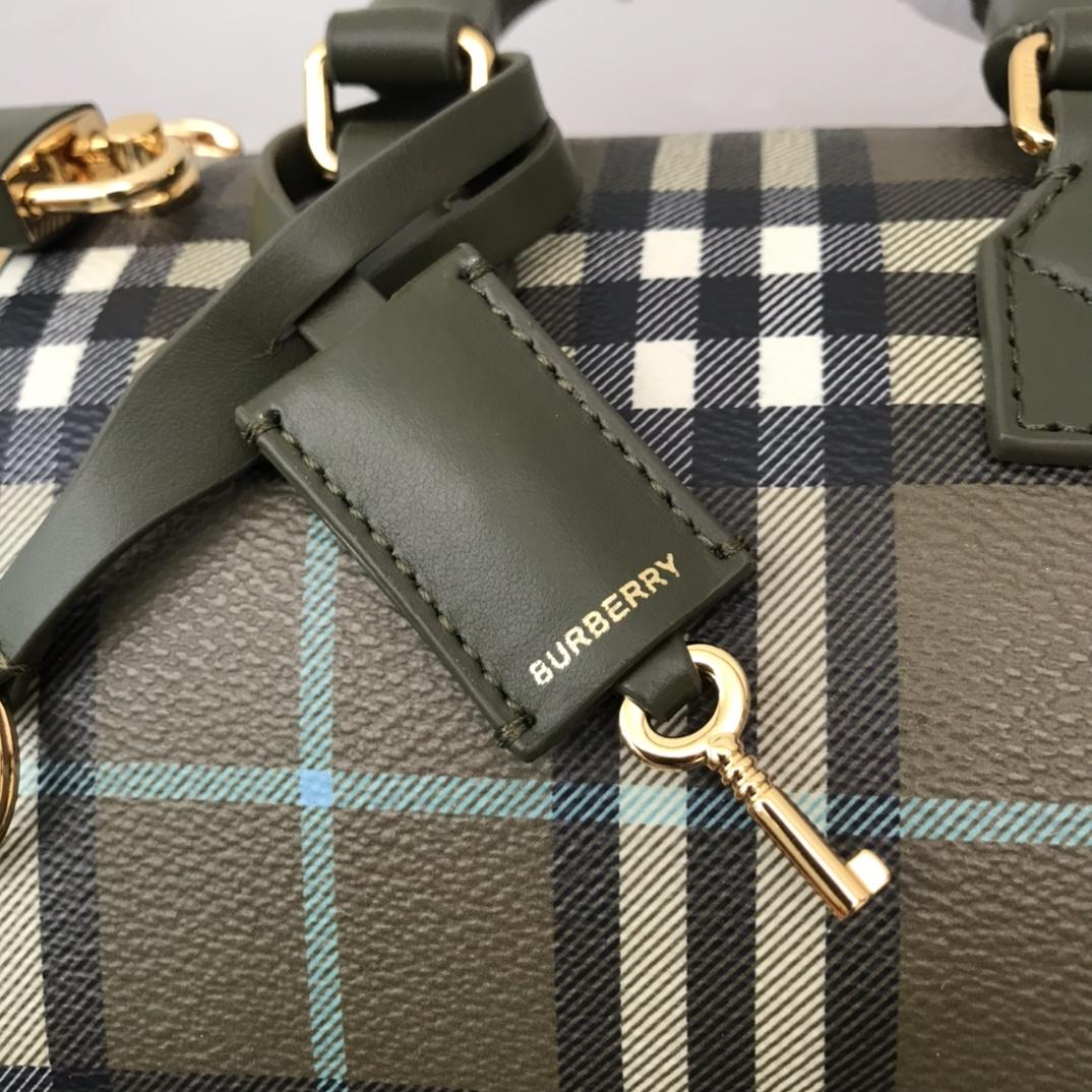 Burberry Check Mini Bowling Bag - DesignerGu