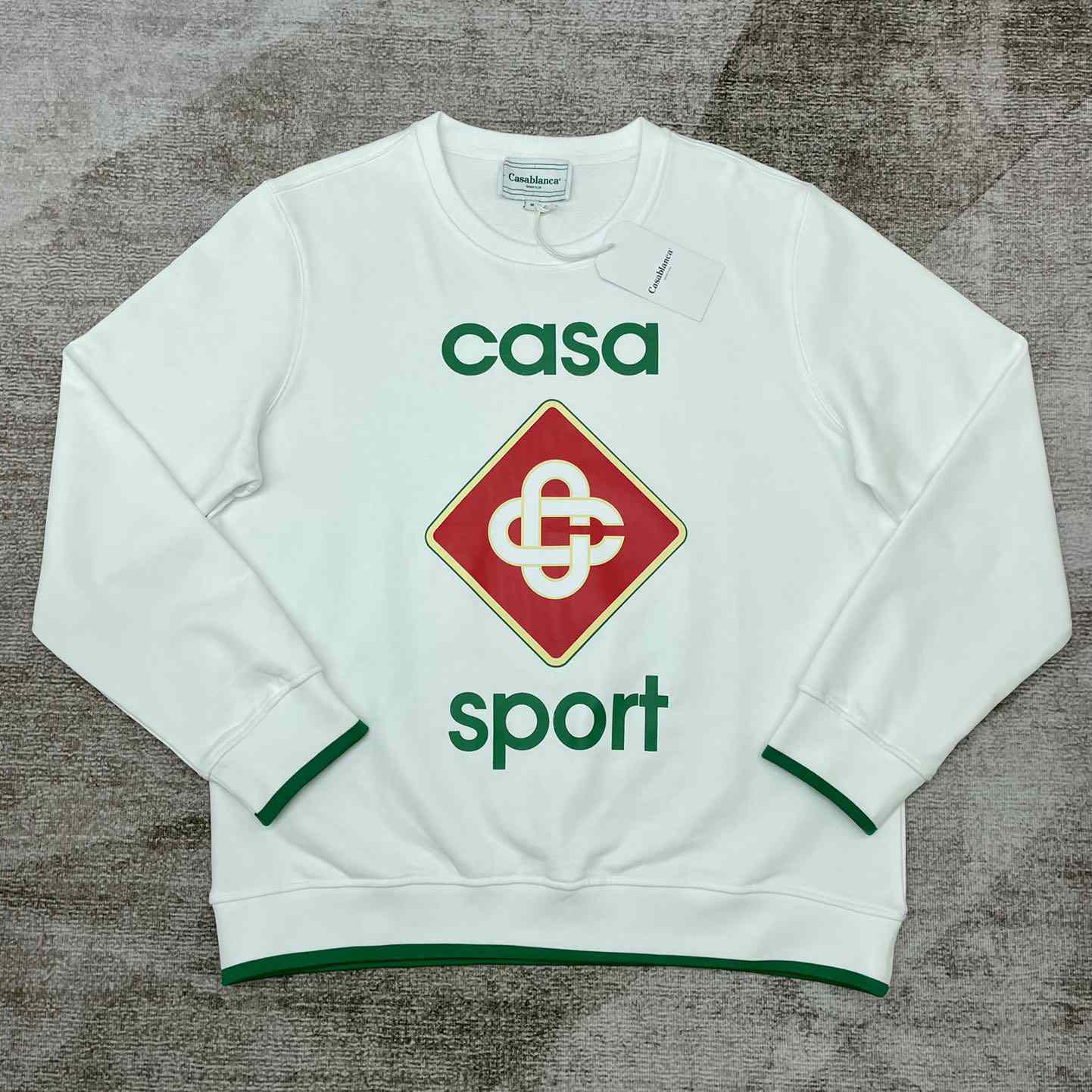 Casablanca Casa Sport Logo Sweatshirt  - DesignerGu