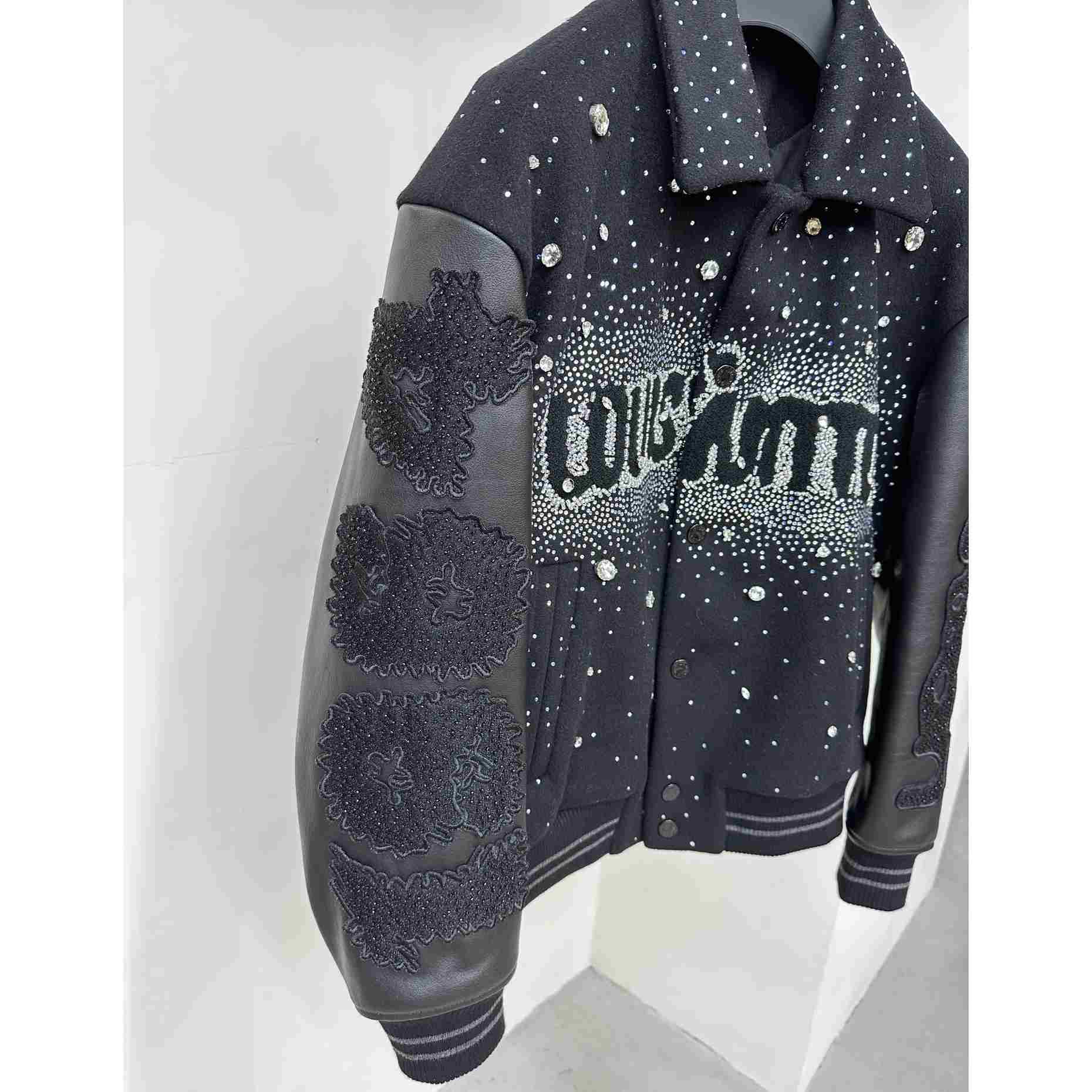 Louis Vuitton Made To Order Embroidered Varsity Blouson   1ABY78 - DesignerGu