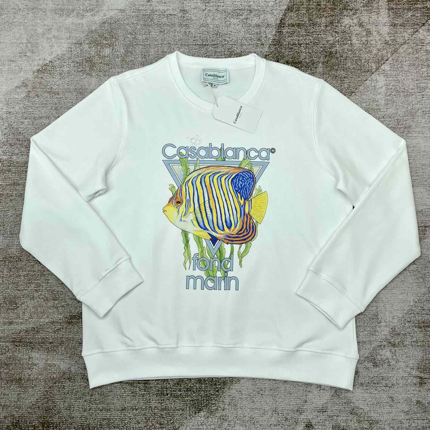 Casablanca Fond Marin Sweatshirt - DesignerGu