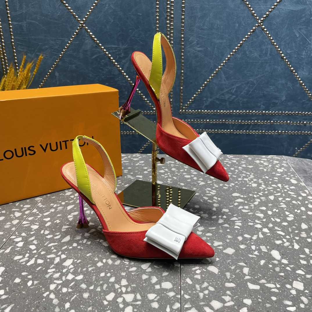 Louis Vuitton Blossom Slingback Pump - DesignerGu