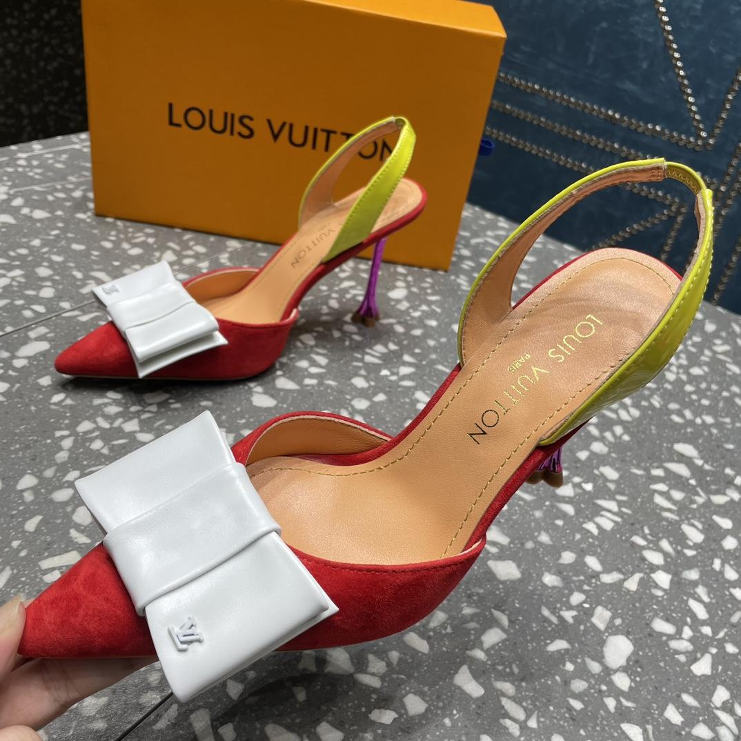 Louis Vuitton Blossom Slingback Pump - DesignerGu