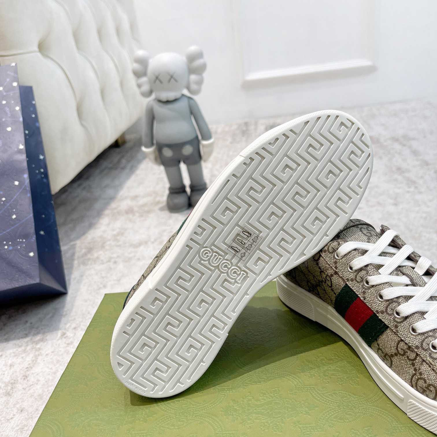 Gucci Ace Sneaker With Web - DesignerGu