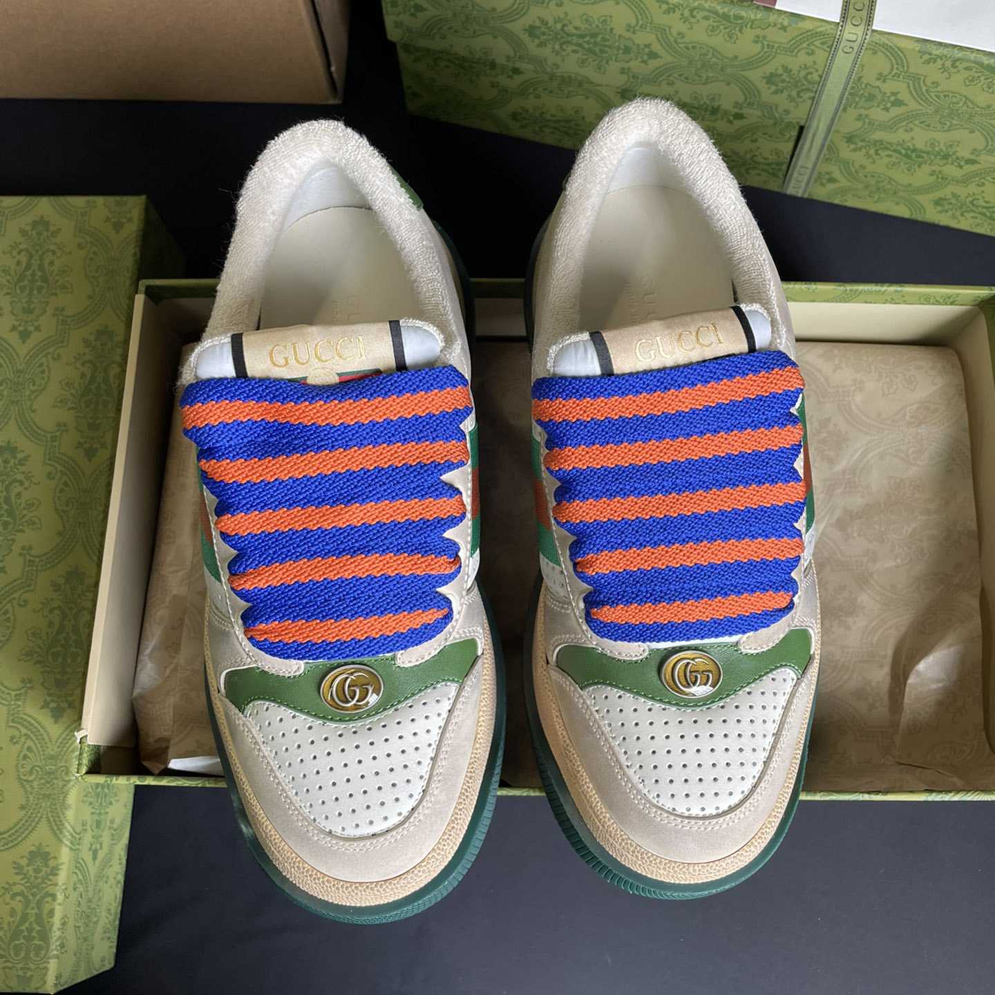 Gucci Screener Sneaker With Web - DesignerGu