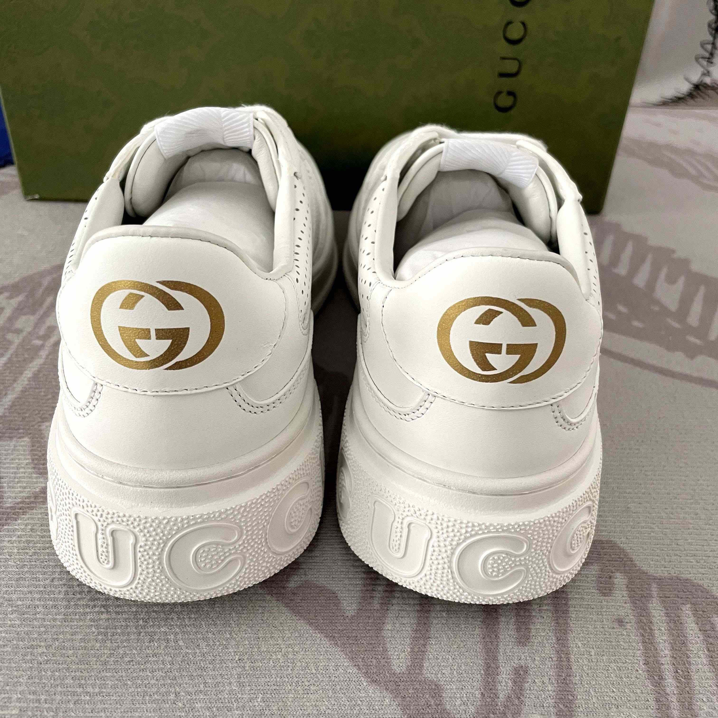 Gucci GG Embossed Sneaker - DesignerGu