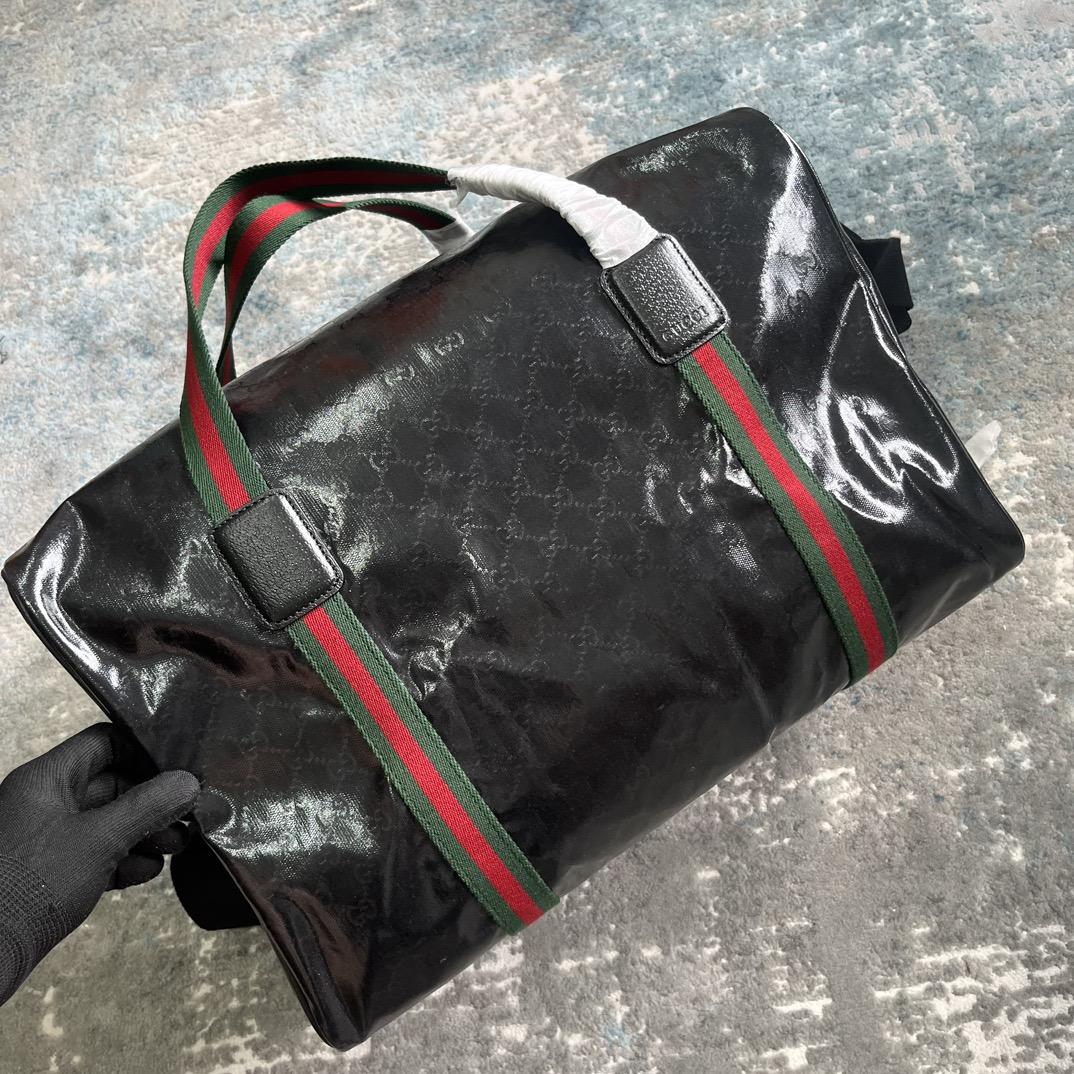 Gucci Maxi Duffle Bag With Web(45.5x 29x 27cm) - DesignerGu