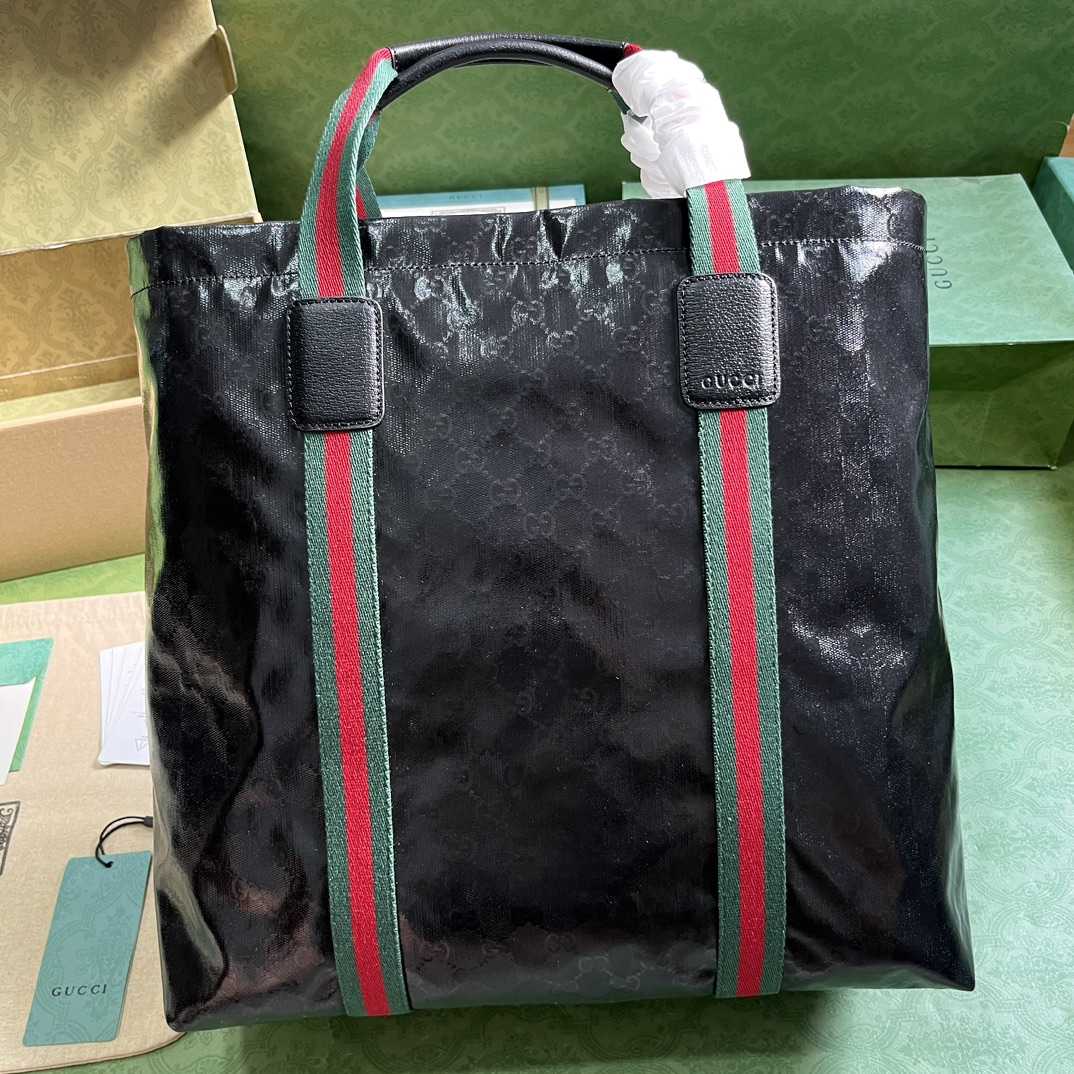 Gucci GG Crystal Medium Tote Bag (39x 41x 16cm) - DesignerGu