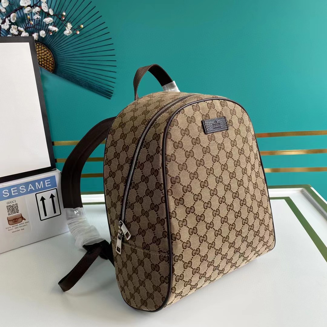 Gucci Top Zip Backpack (30-35-13cm) - DesignerGu