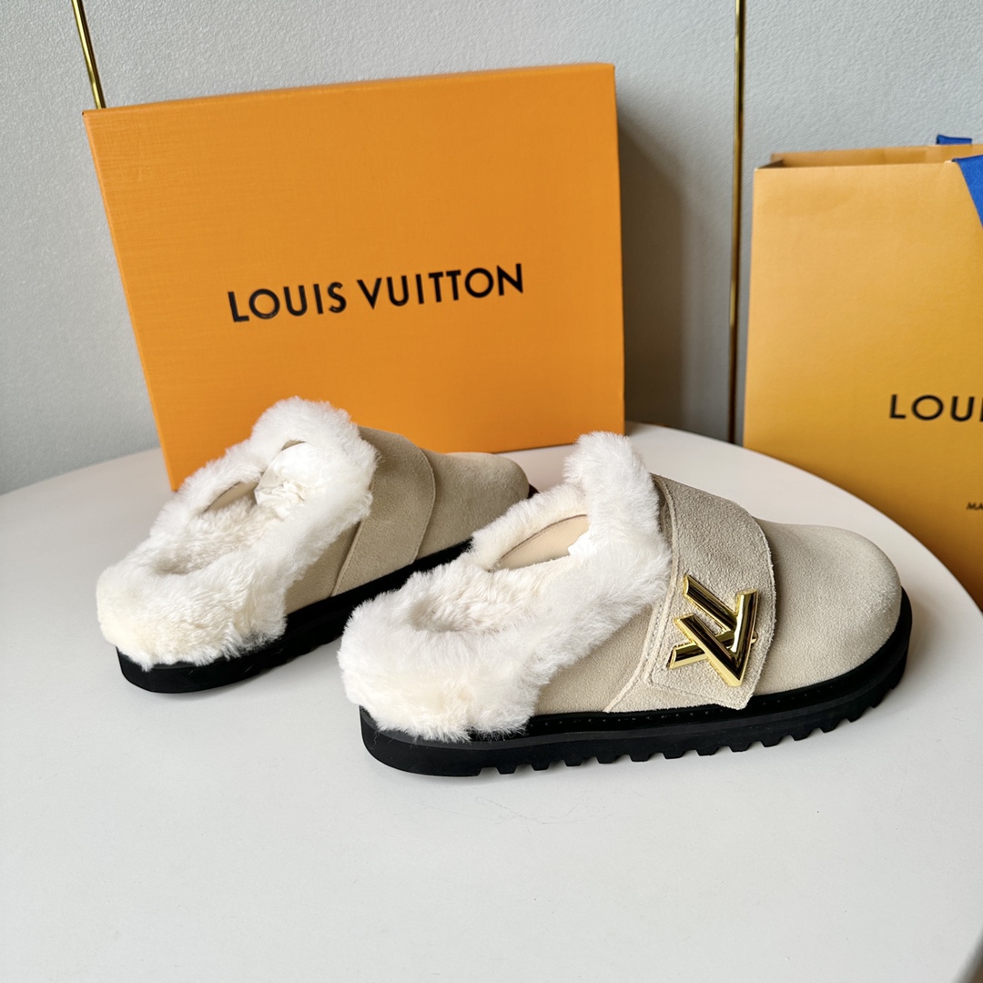 Louis Vuitton LV Cosy Flat Comfort Clog - DesignerGu