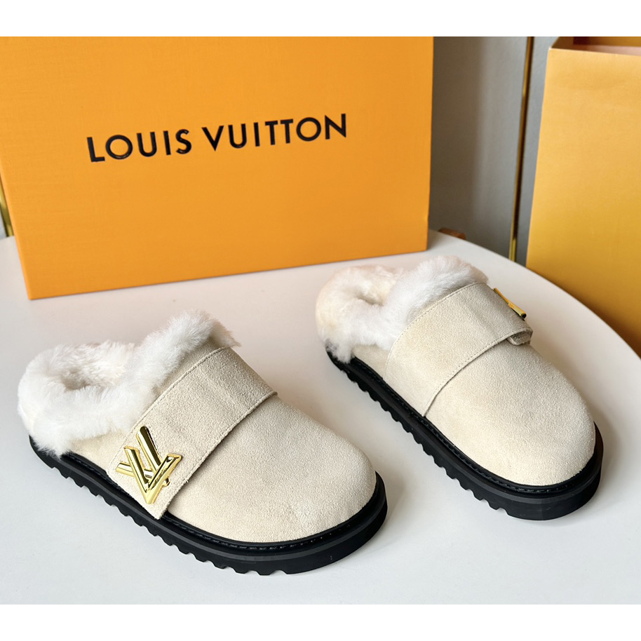 Louis Vuitton LV Cosy Flat Comfort Clog - DesignerGu