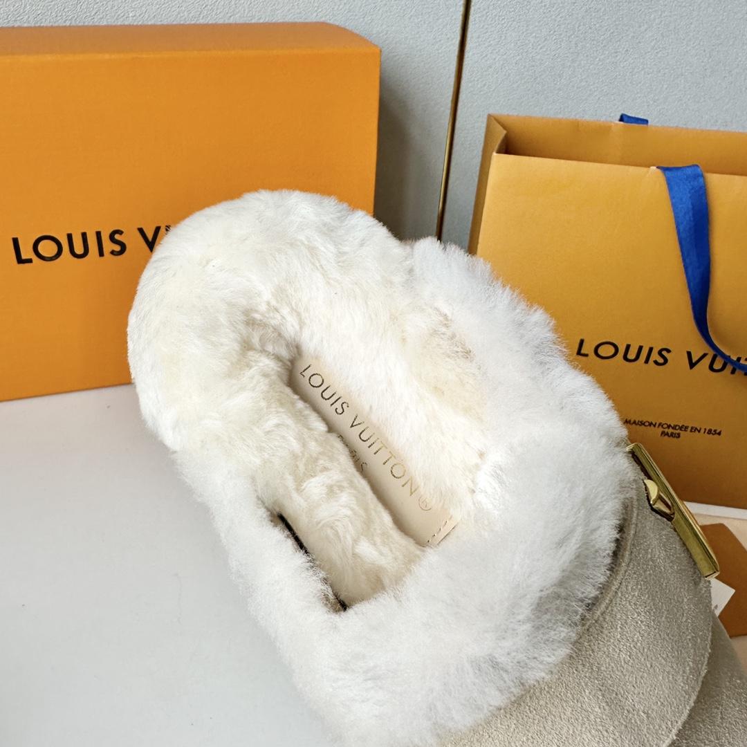 Louis Vuitton LV Cosy Flat Comfort Clog - DesignerGu