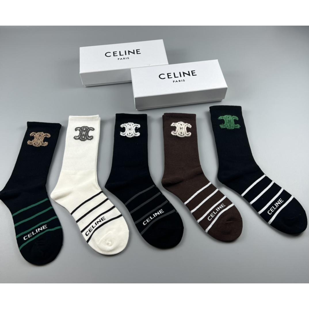 Celine Socks/Box - DesignerGu