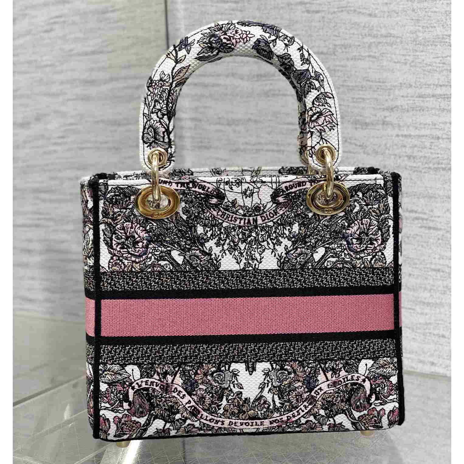 Dior Medium Lady D-lite Bag - DesignerGu