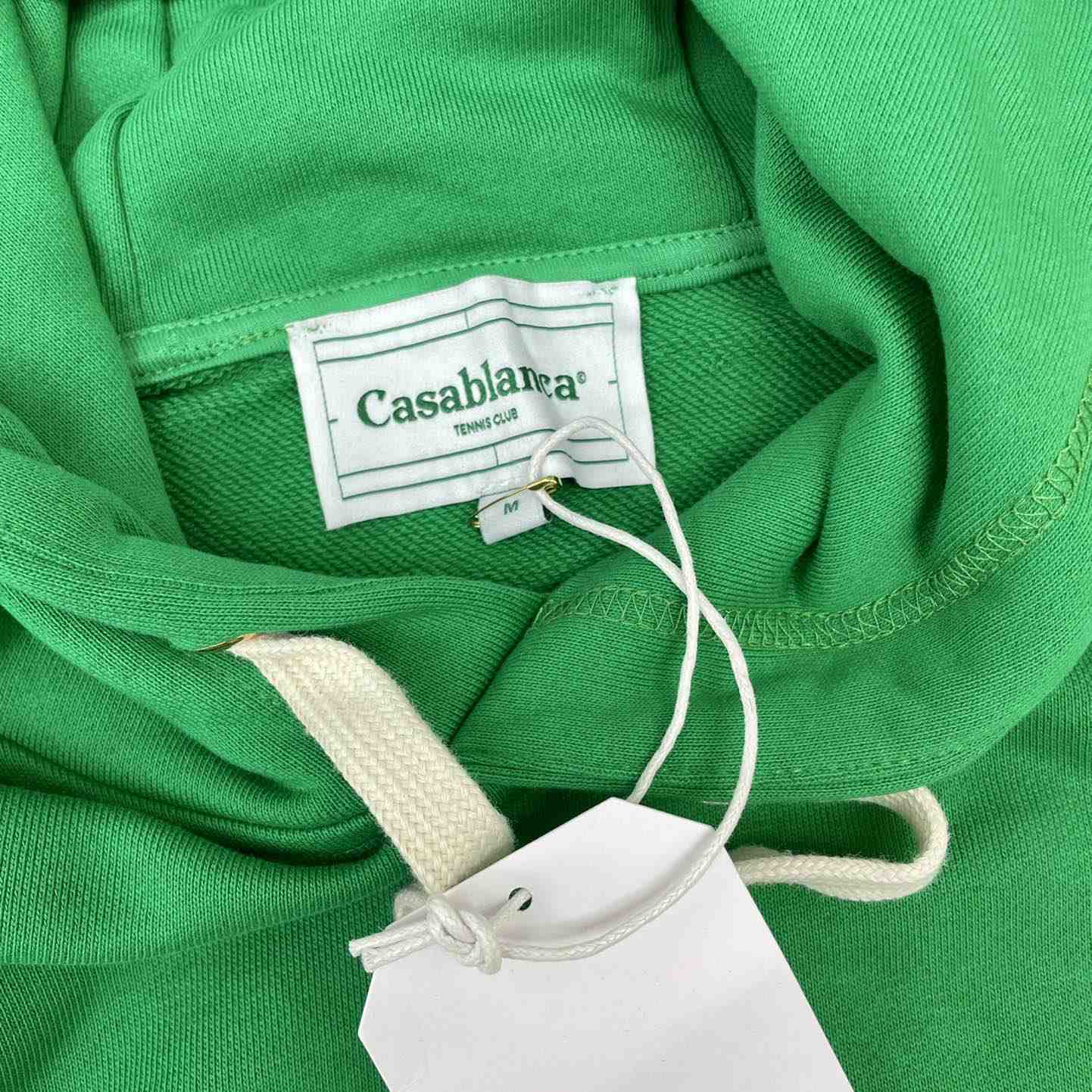 Casablanca Logo-patch Scarf Hoodie - DesignerGu