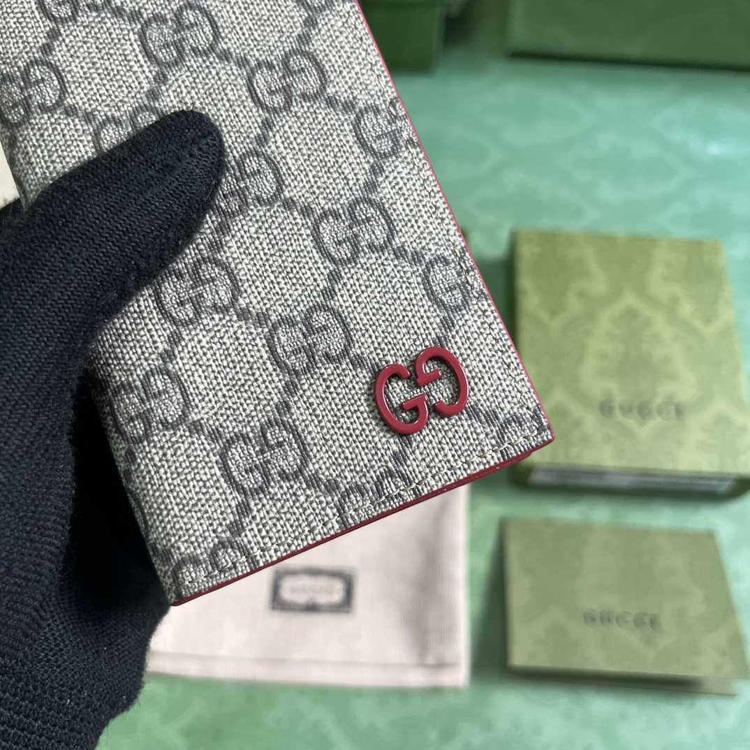 Gucci Long Card Case With GG Detail - DesignerGu