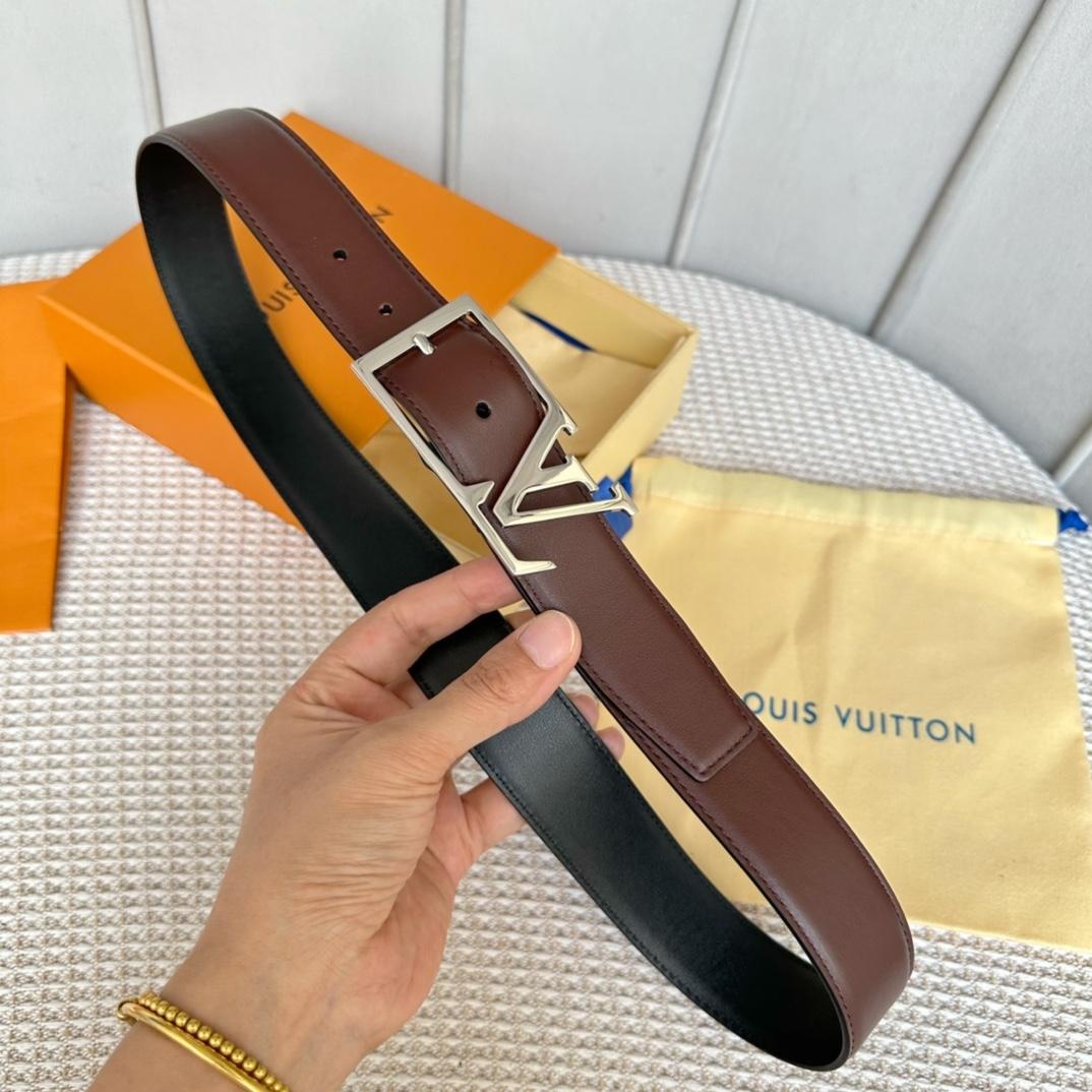 Louis Vuitton LV Skyline 35mm Belt - DesignerGu