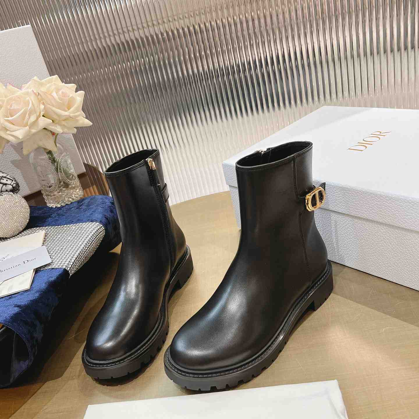 Dior 30 Montaigne Ankle Boot - DesignerGu