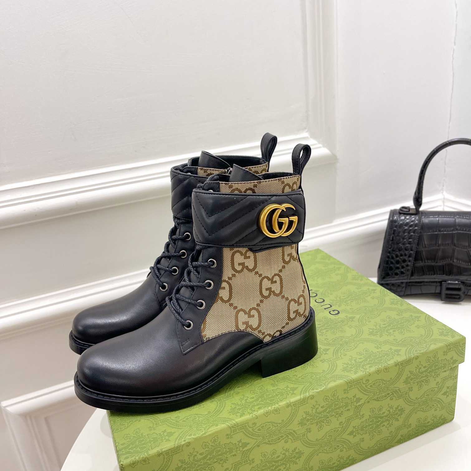 Gucci Women's Ankle Boot With Double G - DesignerGu