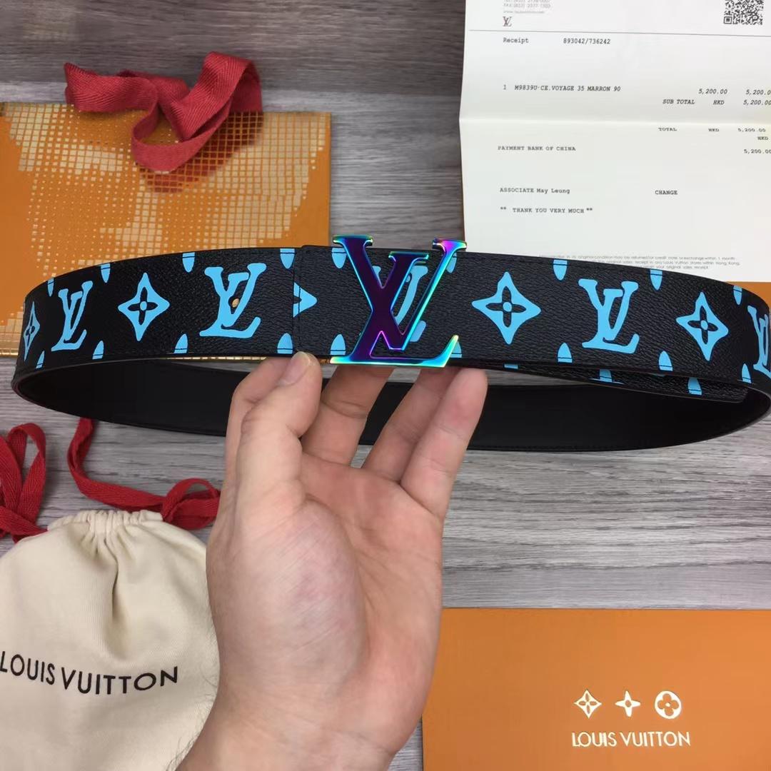 Louis Vuitton LV Shape Reversible Belt  - DesignerGu