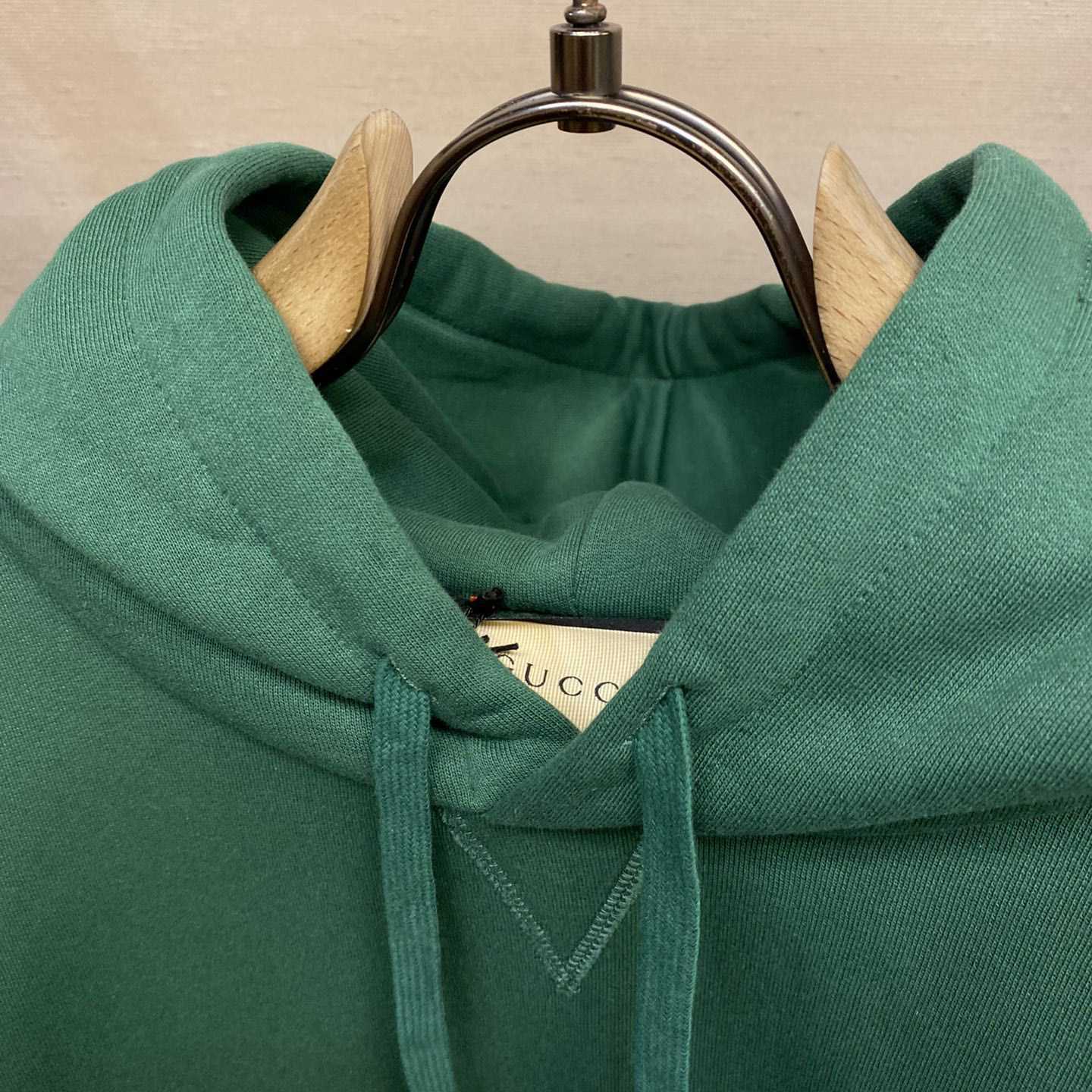 Gucci Cotton Jersey Hooded Sweatshirt - DesignerGu