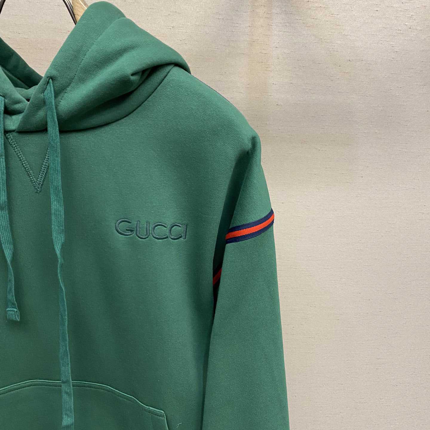 Gucci Cotton Jersey Hooded Sweatshirt - DesignerGu